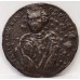 GERMANY PRUSSIA RUSSIA 1757 . HAMMERED TOKEN . KING FREDERISK